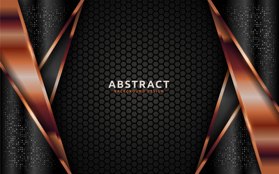 dark abstract background with overlap layer vector image