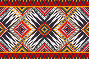 african tribal geometric pattern vector