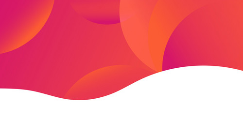 Creative horizontal website screen part Royalty Free Vector