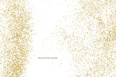 Gold Glitter Texture Vector Image