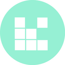 pointer arrow in modern flat style button vector image