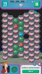 complete set of level button game ui pop-up icon vector image