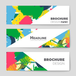 abstract layout background for web vector image