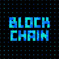 Blockchain distributed ledger technology vector