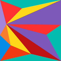 abstract colourful pattern geometric backgrounds vector image