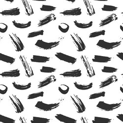 Seamless pattern abstract grunge ink textures Vector Image