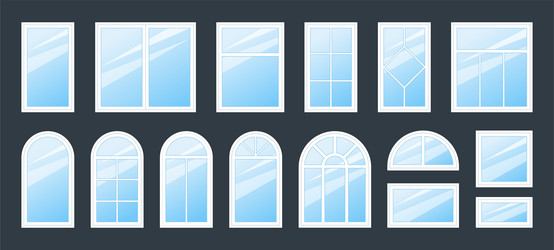 Window Frame Architecture vector image