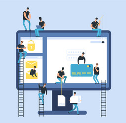 Digital java code text computer software coding Vector Image