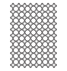 cross block pattern vector image