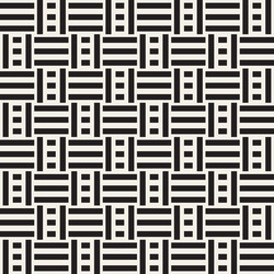 abstract geometric pattern with stripes lattice vector image