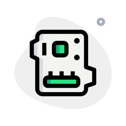 microcontroller-based circuit for various vector image