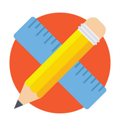 Drafting tools icon Royalty Free Vector Image - VectorStock