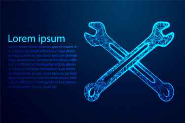 abstract tuning tools and configuration symbols vector image