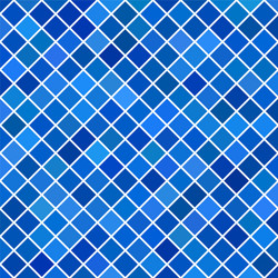 blue diagonal square pattern background vector