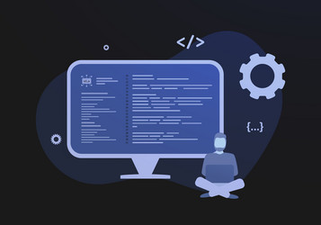 Programming Languages Concepts vector image