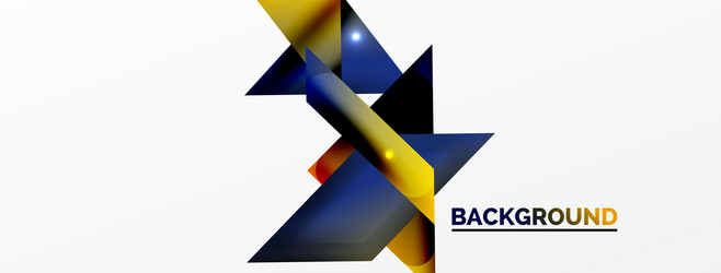 abstract background simple color geometric shapes vector image