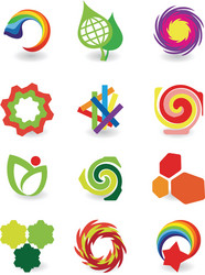 Vector Elements Examples Design elements Royalty Free Vector Image - VectorStock