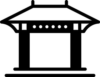 Pergola Royalty Free Vector Image - VectorStock