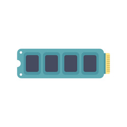 ram memory module keeping data and processing vector image