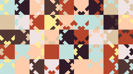 horizontal pattern background with abstract vector image