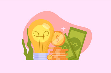 Fundraising crowdfunding development vector