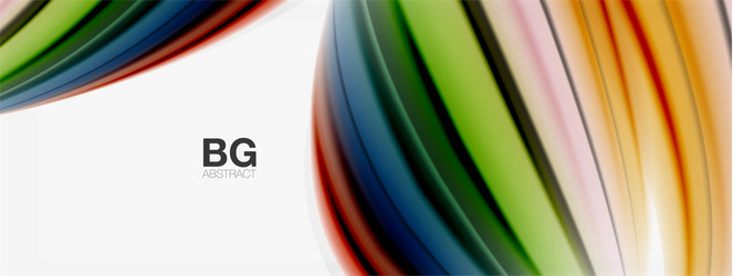 abstract background smooth flowing lines blurred vector image