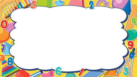 math border background surrounded by number vector image