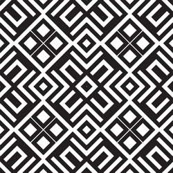 Universal different geometric seamless patterns vector