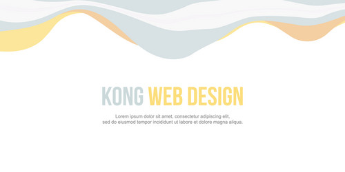 abstract background for header website wave design vector image