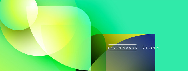 abstract gradients overlap creating dynamic vector image