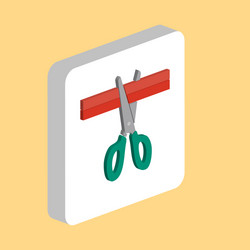 presentation computer symbol vector image