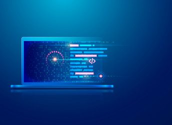 programmingscript vector image