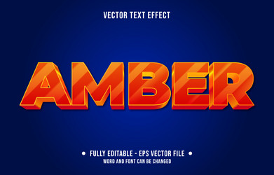 editable text effect gradient shiny style vector image