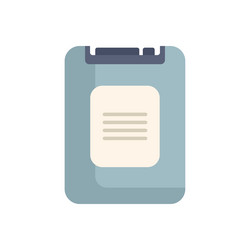 memory card showing blank document for storage vector image