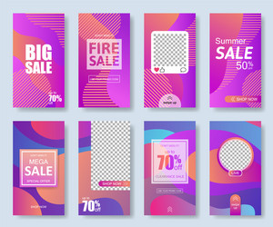 mobile application interface element collection vector image