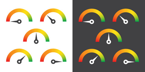 Meter Green Yellow Red Vector Images (over 370)