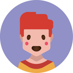 Funny Avatar People Square Icon Set Profile Diverse Faces For