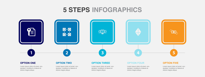 smart contract blockchain protocol ethereum vector image