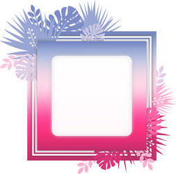 abstract template with colorful gradient vector image