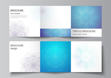 minimal editable layout square format vector image
