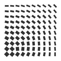 minimal monochrome dynamic halftone background vector image