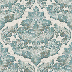 Volumetric Damask Pattern vector image