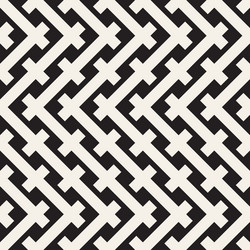 weave seamless pattern stylish repeating texture vector image