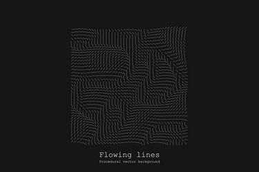 abstract line matrix pattern noise flow dynamic vector image