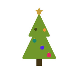 christmas tree vector