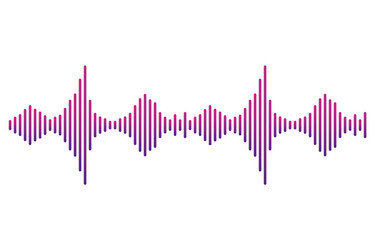Frequency audio waveform music wave hud interface Vector Image Frequency audio waveform music wave hud interface Vector Image