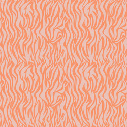 zebra fur seamless pattern with color of the year vector image