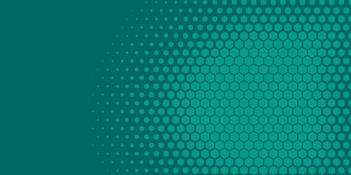 geometric abstract hexagon two color background vector image