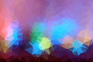 retro pattern of geometric shapes colorful mosaic vector image