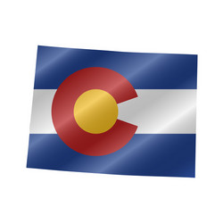 Colorado Flag Waving Vector Images (over 120)
